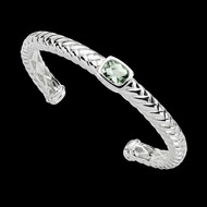 Green Amethyst Bracelet
