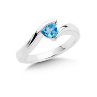 Blue Topaz Ring