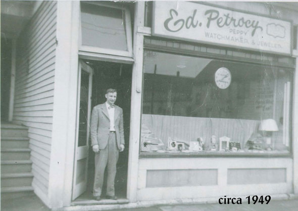 Petrocy Jewelers Circa 1949