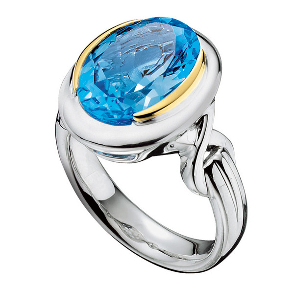 Blue Topaz Ring