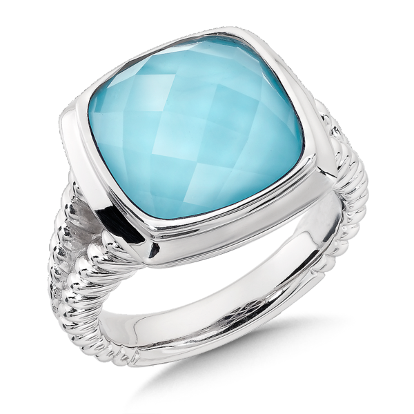 Turquoise Ring in Sterling Silver