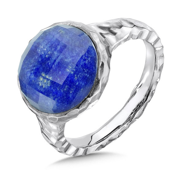 Lapis Ring in Sterling Silver