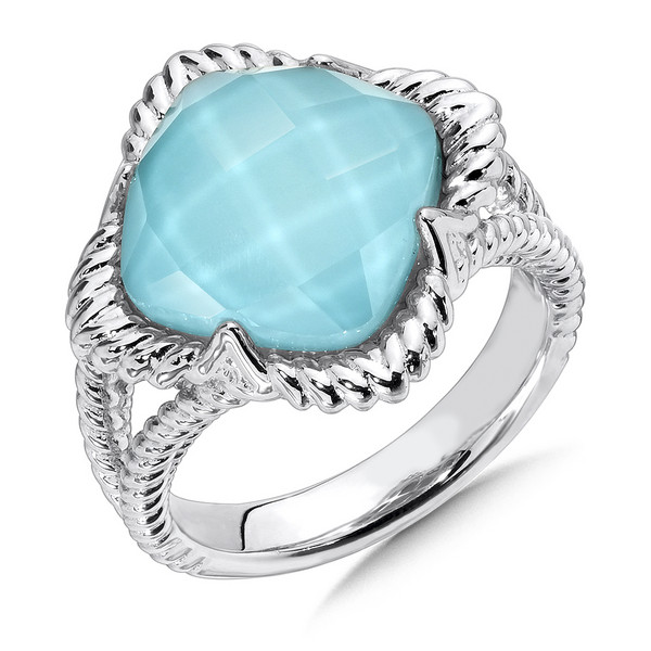 Turquoise Ring in Sterling Silver