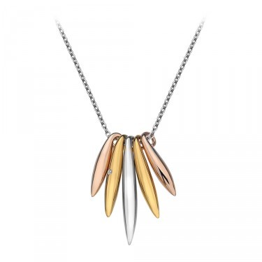 Rosetone Icicle Pendant