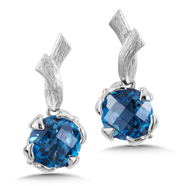 London Blue Topaz Earrings