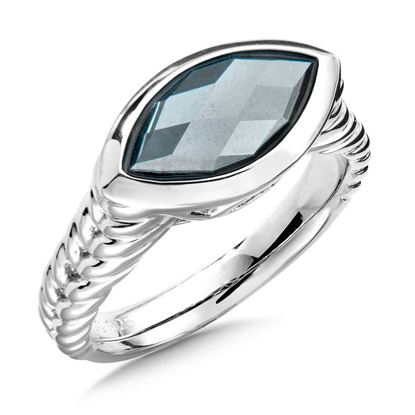 Hematite Ring in Sterling Silver