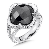 Hematite Ring in Sterling Silver